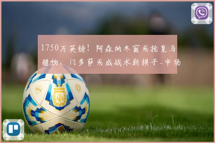 1750万英镑！阿森纳冬窗或抢皇马猎物，门多萨或成战术新棋子_中场_球员_新星